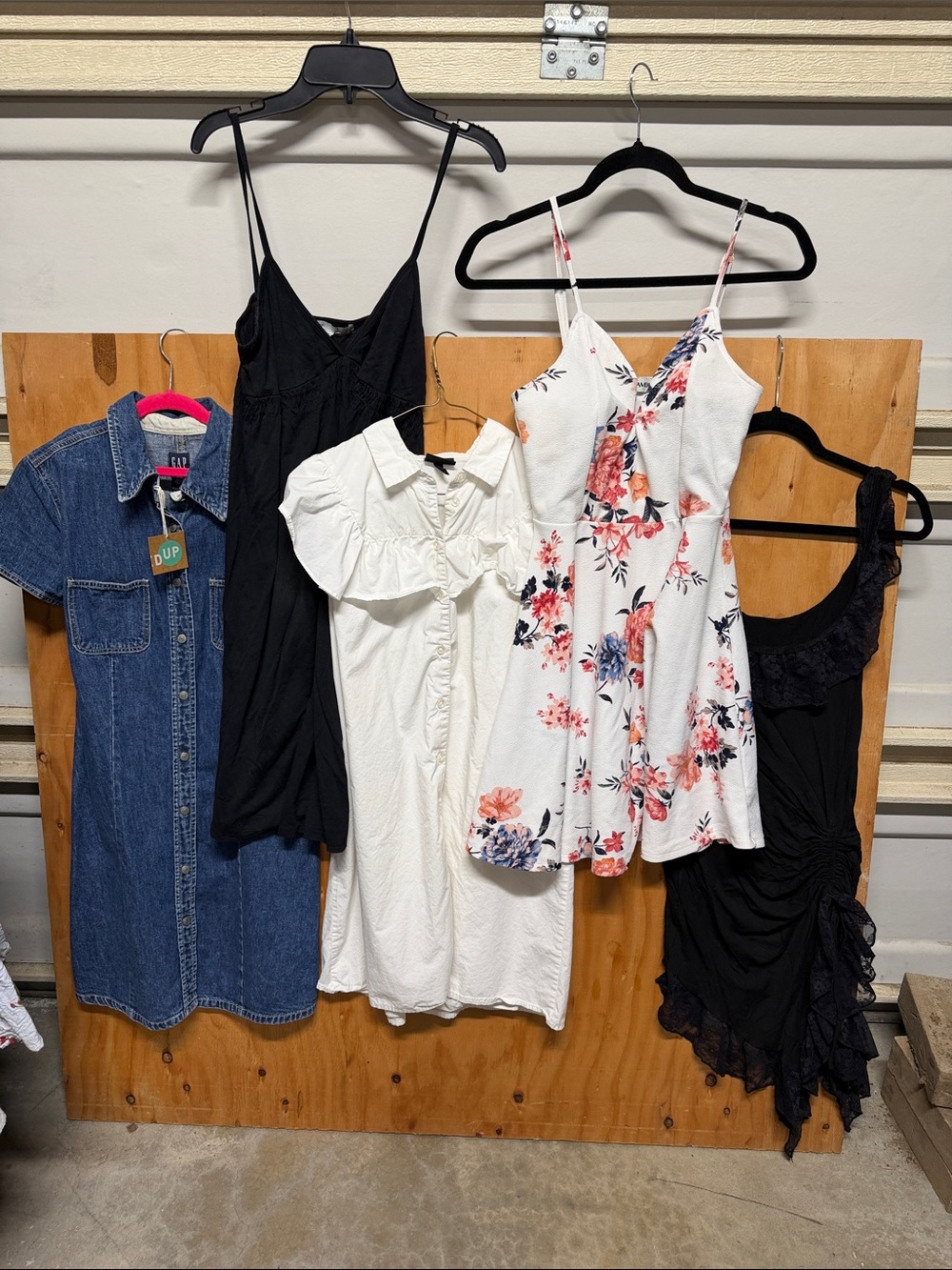 GAP and various med dresses